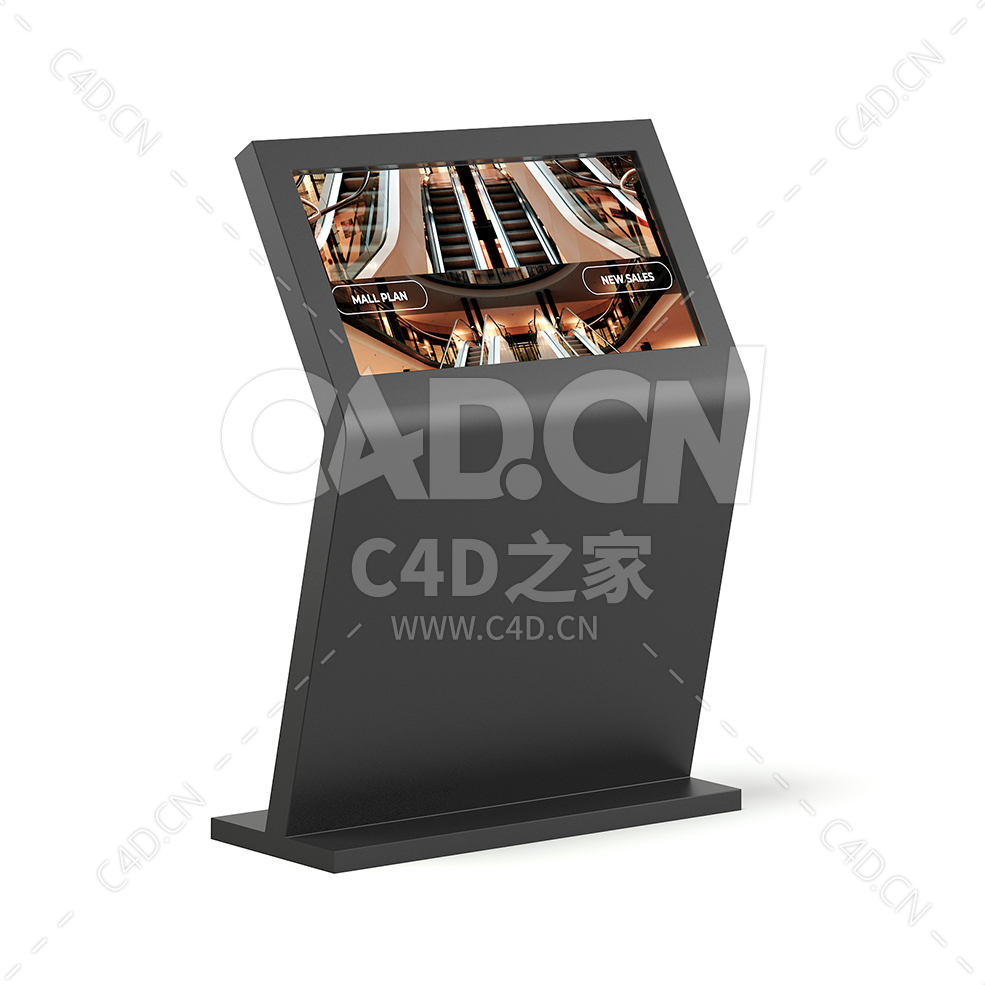 商场电子显示屏触摸屏 mall_display - C4D之家 - 13.jpg
