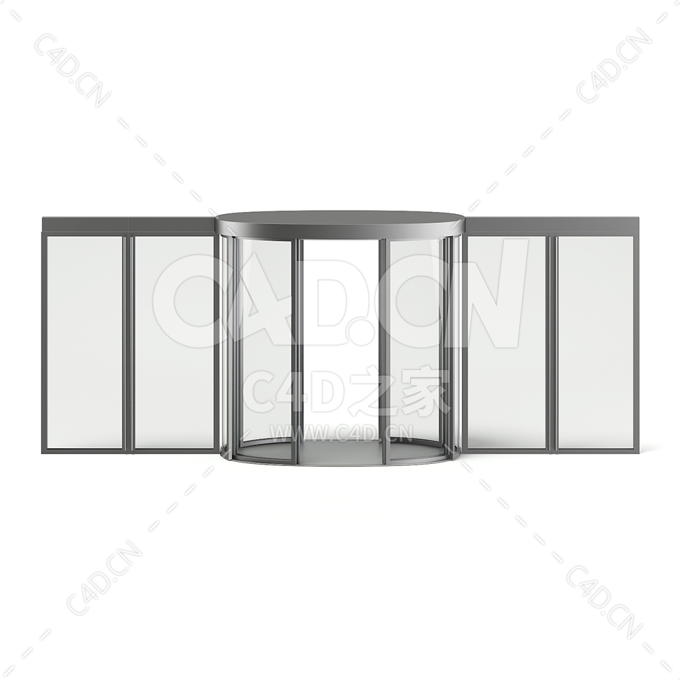 商场入口旋转门 mall_entry_door - C4D之家 - 24.jpg