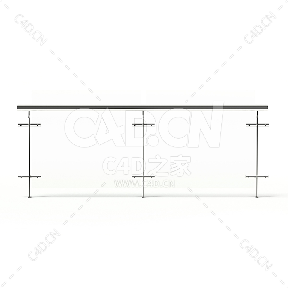 商场玻璃隔断屏障 mall_glass_barrier - C4D之家 - 26.jpg