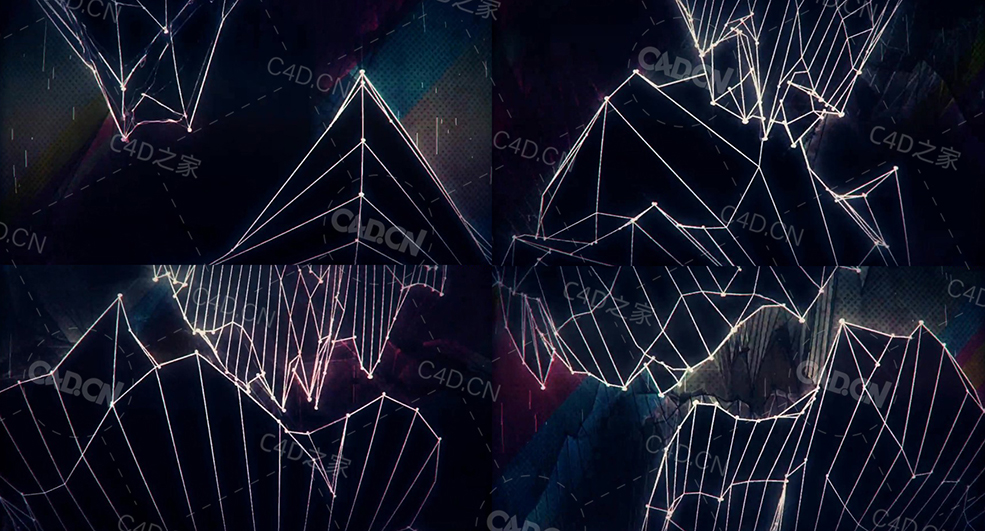 多边形山体故障网格循环动画glitchmt - C4D之家 - 58.jpg