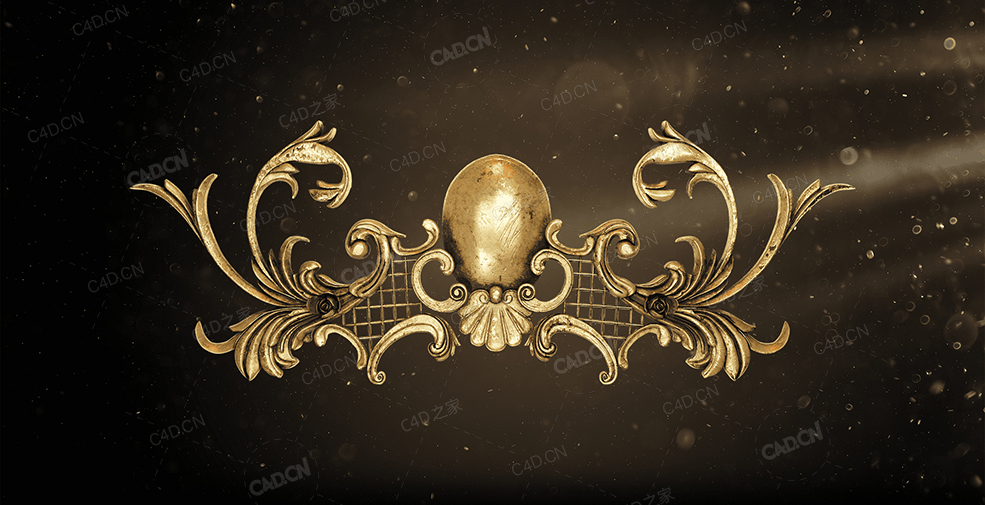 欧式雕花复古装饰点缀C4D模型-1Artstation– Noya Decorative Ornamental Kit 3d Mode - C4D之家 - 01.jpg