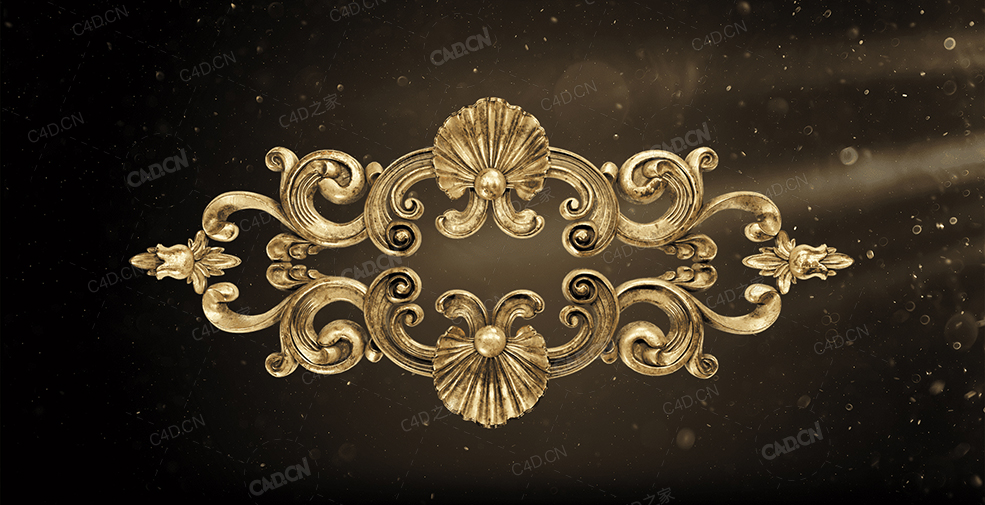欧式雕花复古装饰点缀C4D模型-2Artstation– Noya Decorative Ornamental Kit 3d Mode - C4D之家 - 02.jpg