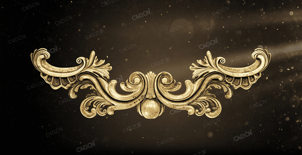欧式雕花复古装饰点缀C4D模型-6Artstation– Noya Decorative Ornamental Kit 3d Mode - C4D之家 - 06.jpg