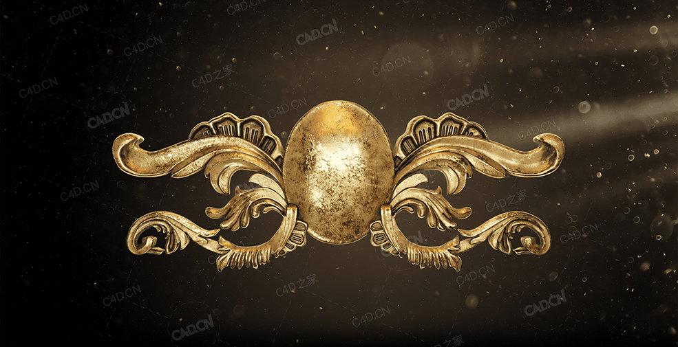 欧式雕花复古装饰点缀C4D模型-9Artstation– Noya Decorative Ornamental Kit 3d Mode - C4D之家 - 09.jpg