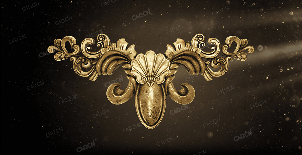欧式雕花复古装饰点缀C4D模型-12Artstation– Noya Decorative Ornamental Kit 3d Mod - C4D之家 - 12.jpg