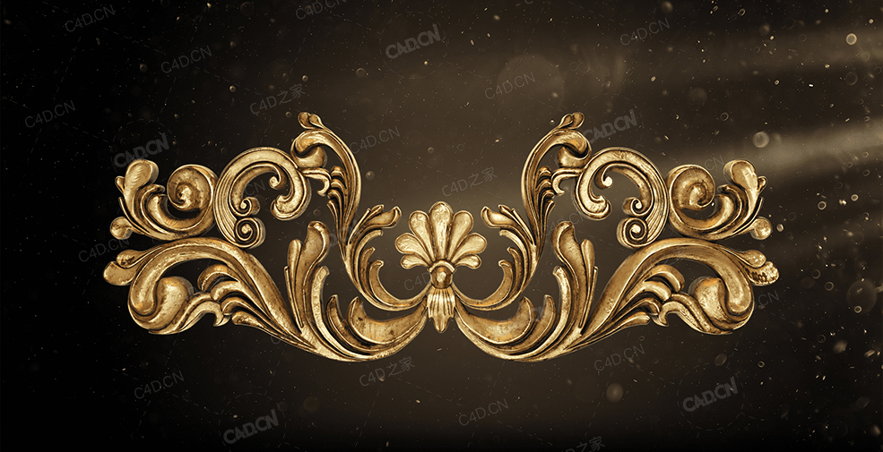 欧式雕花复古装饰点缀C4D模型-10Artstation– Noya Decorative Ornamental Kit 3d Mod - C4D之家 - 10.jpg
