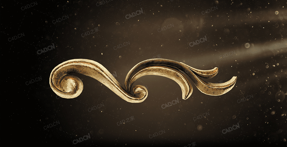 欧式雕花复古装饰点缀C4D模型-19Artstation– Noya Decorative Ornamental Kit 3d Mod