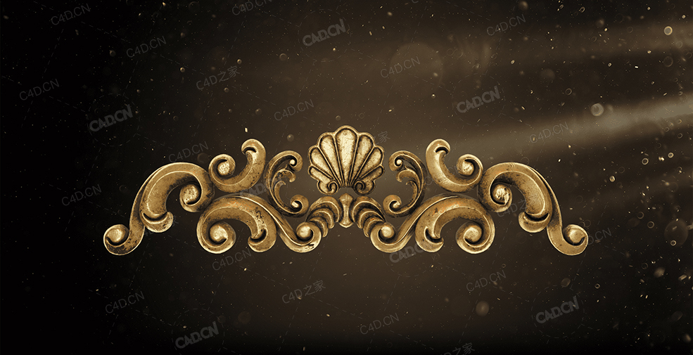 欧式雕花复古装饰点缀C4D模型-15Artstation– Noya Decorative Ornamental Kit 3d Mod - C4D之家 - 15.jpg