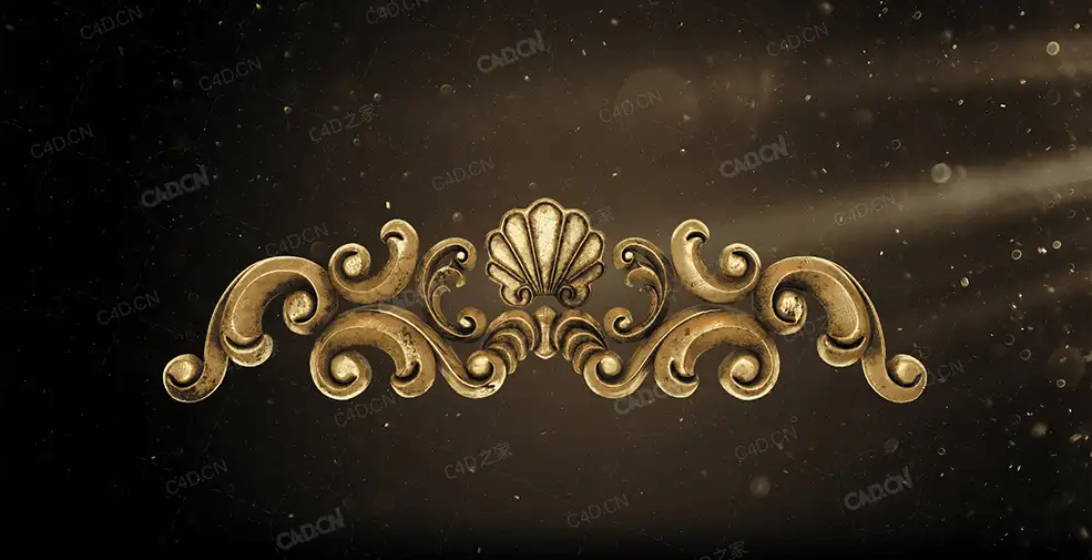 欧式雕花复古装饰点缀C4D模型-15Artstation– Noya Decorative Ornamental Kit 3d Mod - C4D之家 - 15.jpg