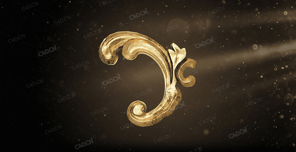 欧式雕花复古装饰点缀C4D模型-23Artstation– Noya Decorative Ornamental Kit 3d Mod