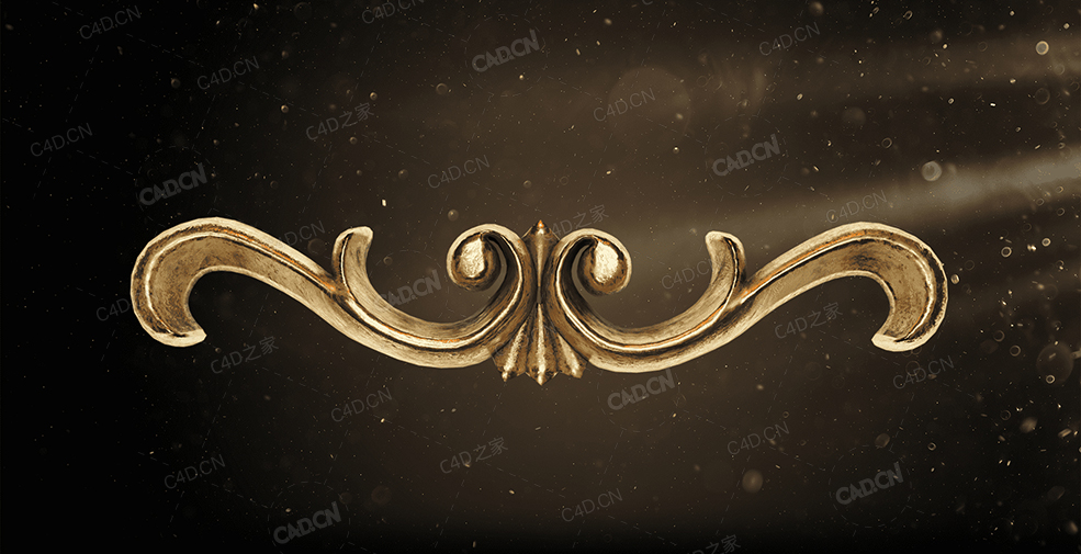 欧式雕花复古装饰点缀C4D模型-22Artstation– Noya Decorative Ornamental Kit 3d Mod