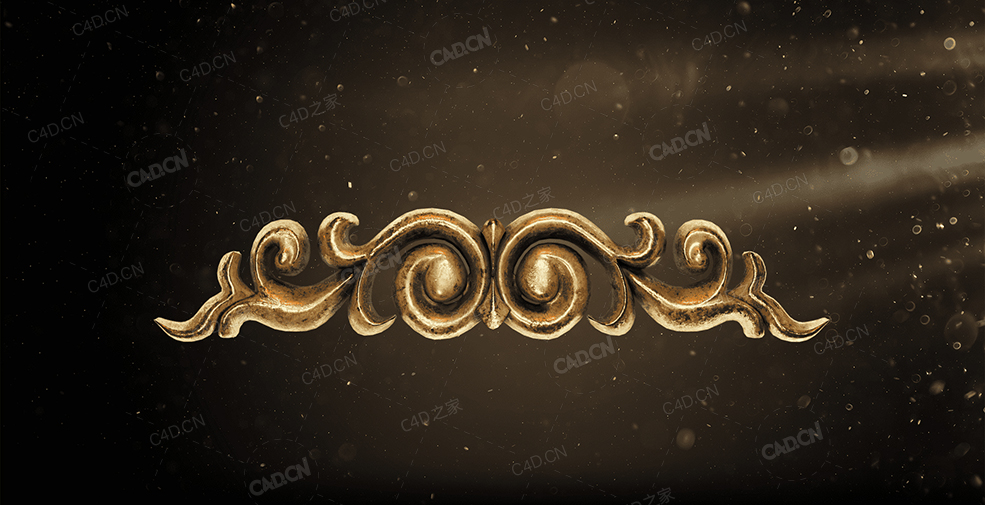 欧式雕花复古装饰点缀C4D模型-20Artstation– Noya Decorative Ornamental Kit 3d Mod