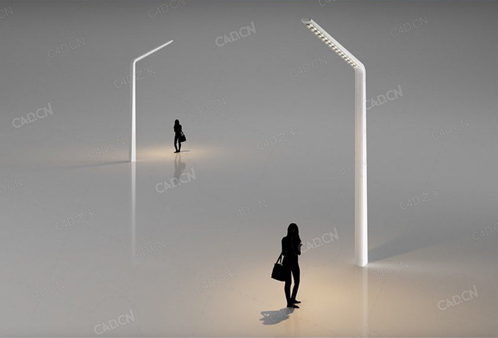 现代路灯3d model of modern street lamp - C4D之家 - 42.jpg