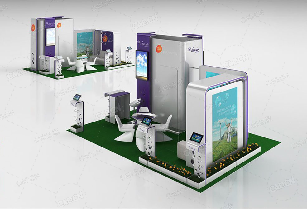 展会银行展位展台3d models of banking sale stand - C4D之家 - 53.jpg
