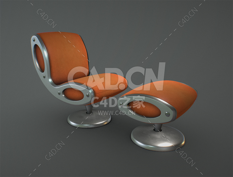 分段式C4D休闲躺椅模型Moroso Gluon - C4D之家 - 13.jpg