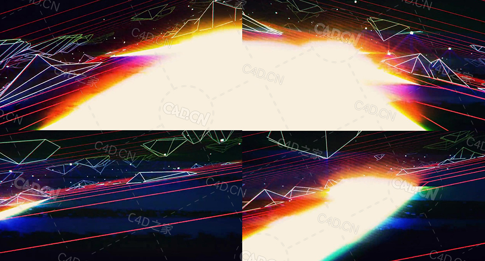 多边形网格狭窄的沟壑穿梭动画narrow gultch