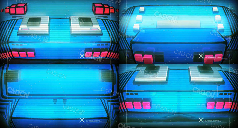 素描卡通方块运动图形动画pacha - C4D之家 - 97.jpg