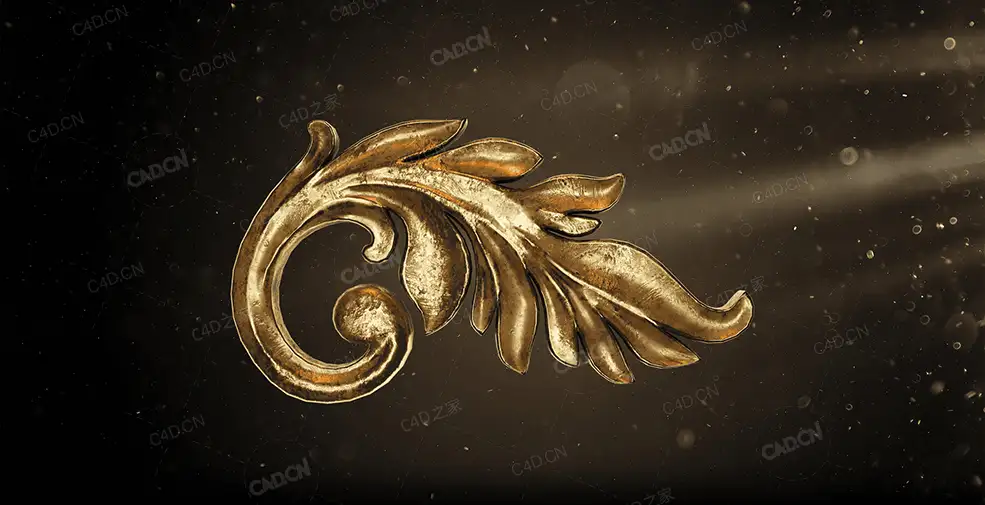 欧式雕花复古装饰点缀C4D模型-36Artstation– Noya Decorative Ornamental Kit 3d Mod