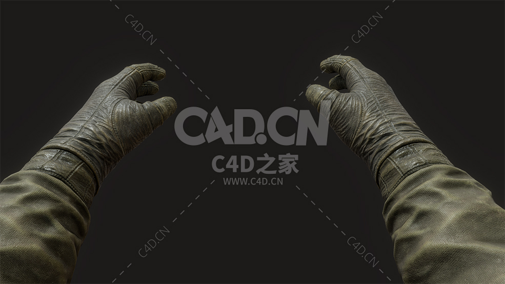 C4D写实游戏双手人物模型下载 - C4D之家 - 85.jpg