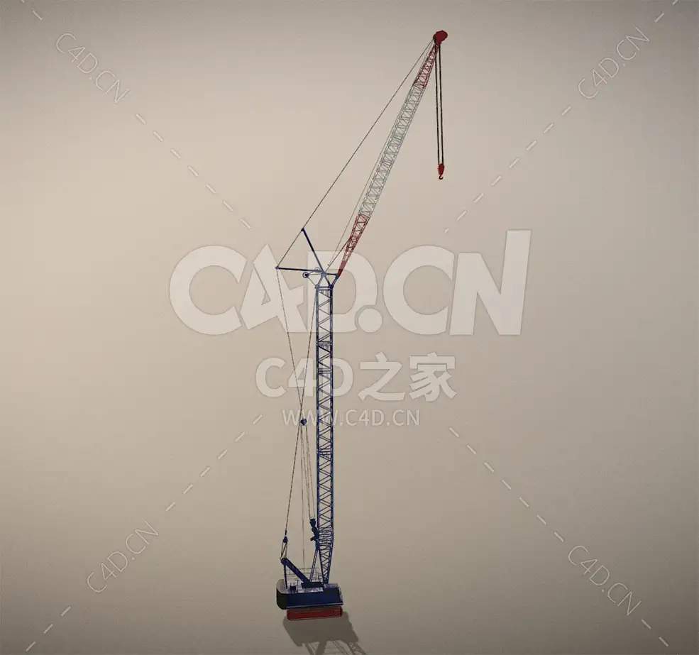 C4D工业起重机工程模型下载 - C4D之家 - 78.jpg
