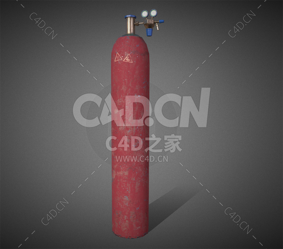 C4D医疗模型之氧气瓶罐子 - C4D之家 - 66.jpg