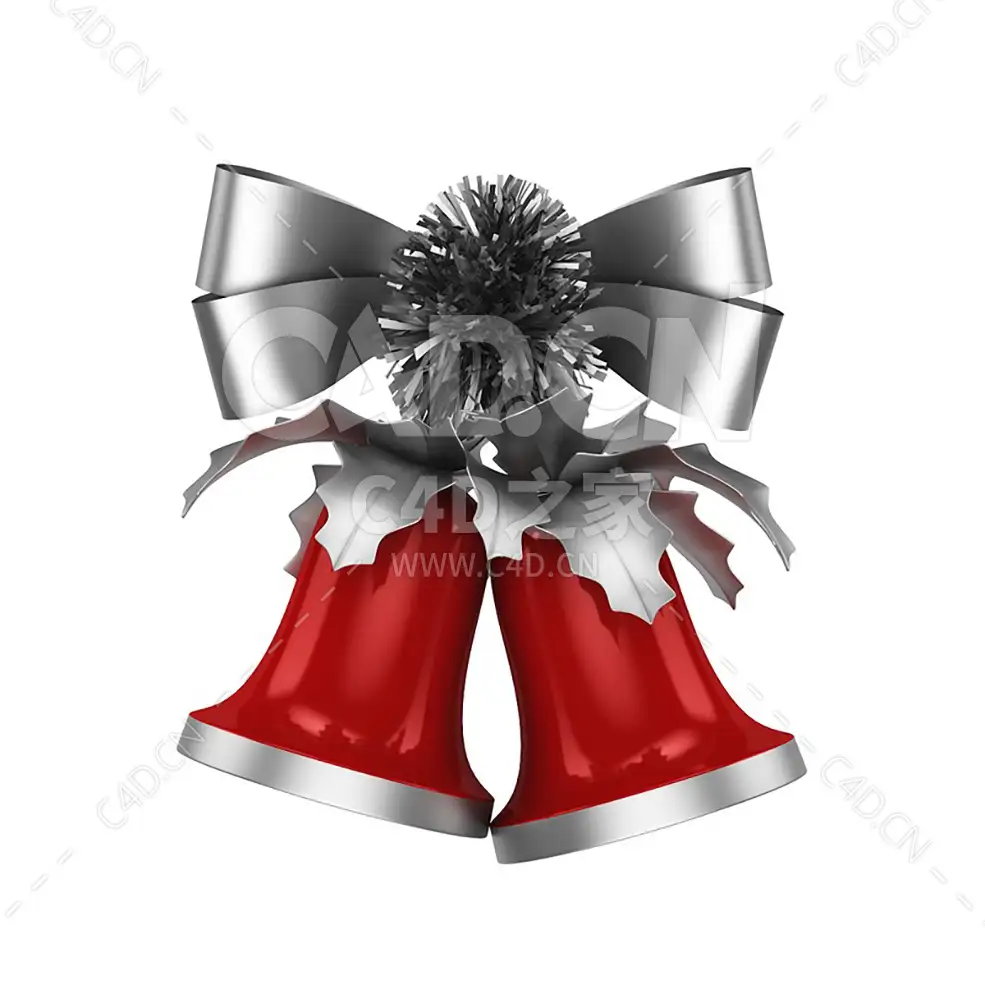 圣诞彩结铃铛 CHRISTMAS BELLS - C4D之家 - cgaxis_models_39_06.jpg