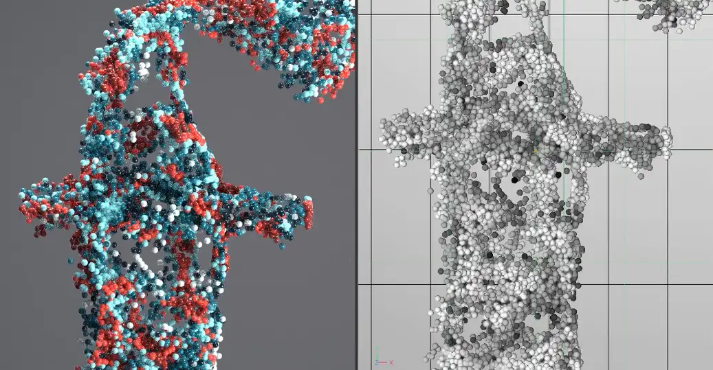 C4D X-Particles 粒子三维文字动画教程Animated 3D Lettering with X-Particles
