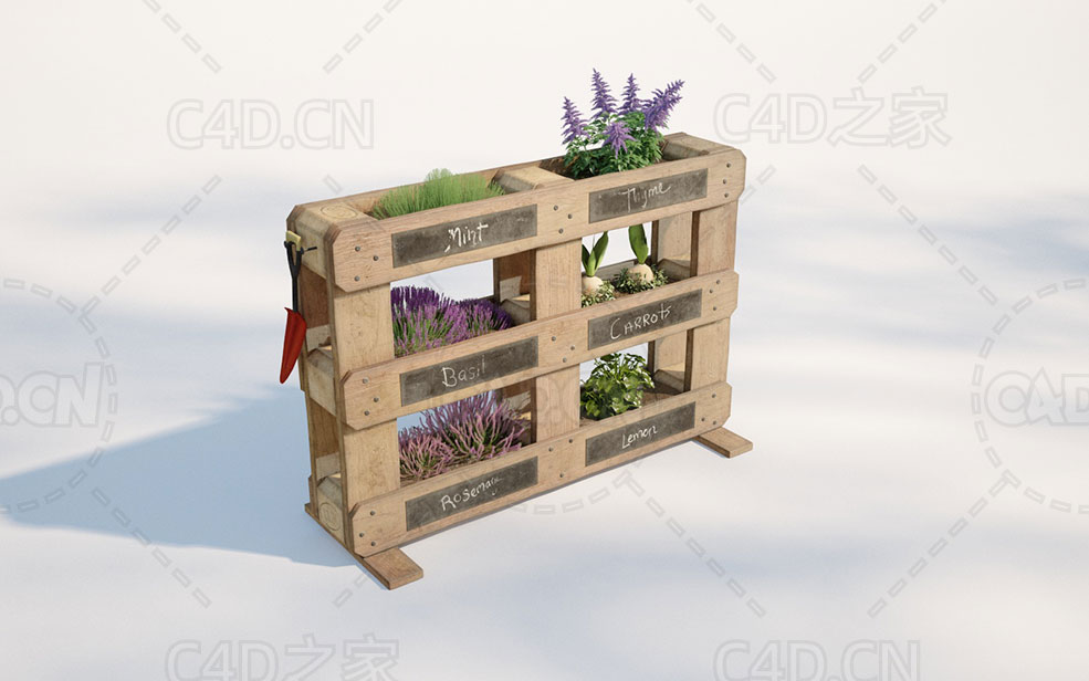 C4D花卉植物实木架模型 - C4D之家 - Am220_19.jpg