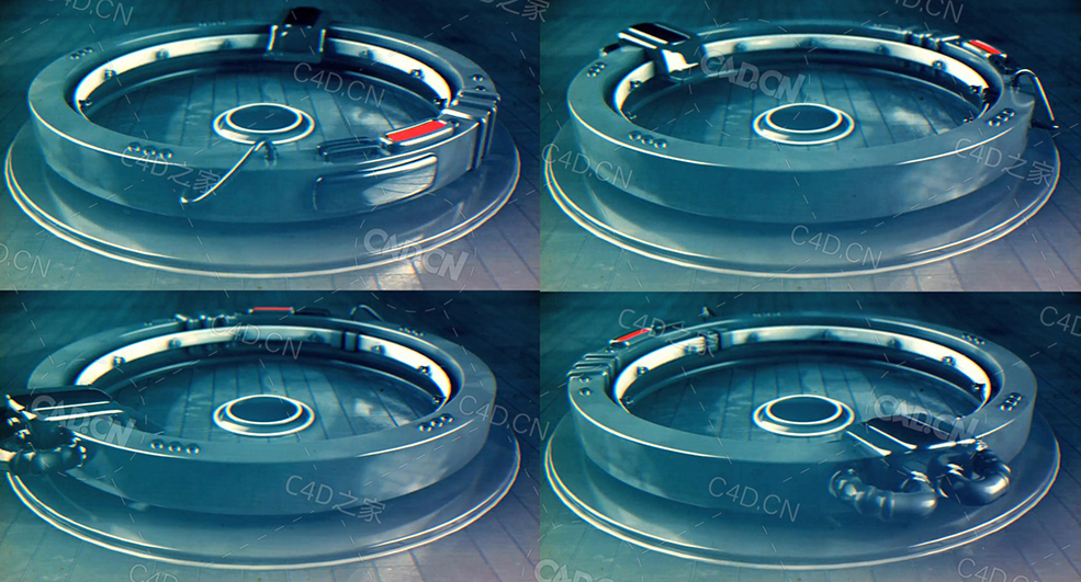 旋转的金属圈动画scratchmachine - C4D之家 - 114.jpg