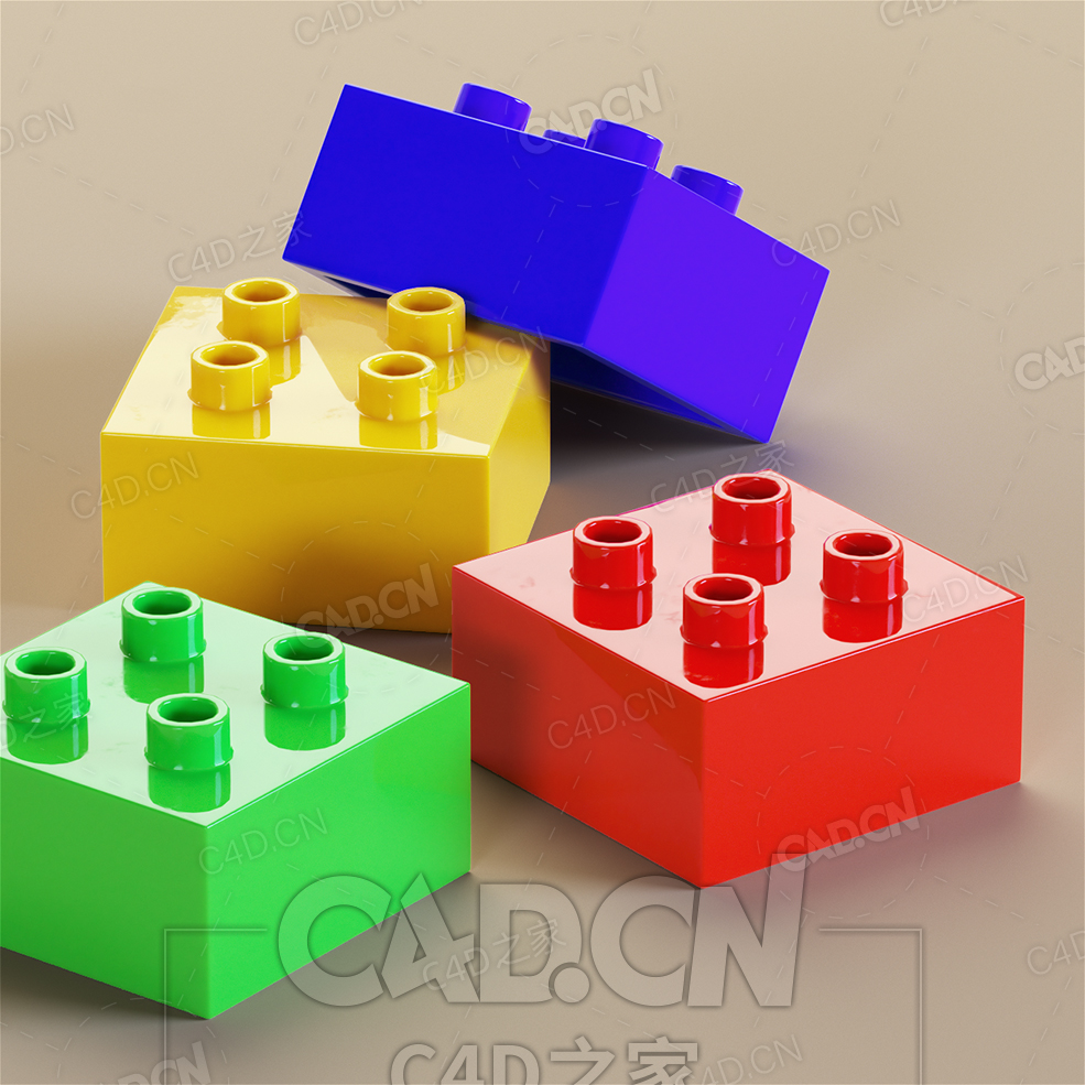 C4D塑料OCTANE材质Plasic - C4D之家 - 07.jpg