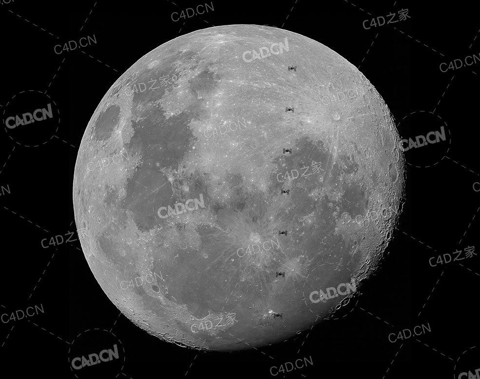 月球贴图月亮贴图Moon Texture