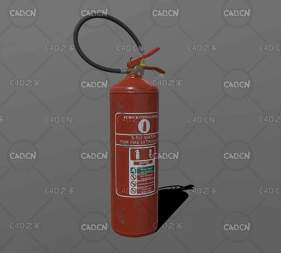 C4D高压干粉灭火器消防器材模型 - C4D之家 - 21.jpg