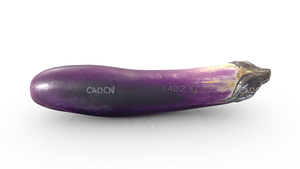 C4D长条茄子蔬菜食物模型 - C4D之家 - 28.jpg