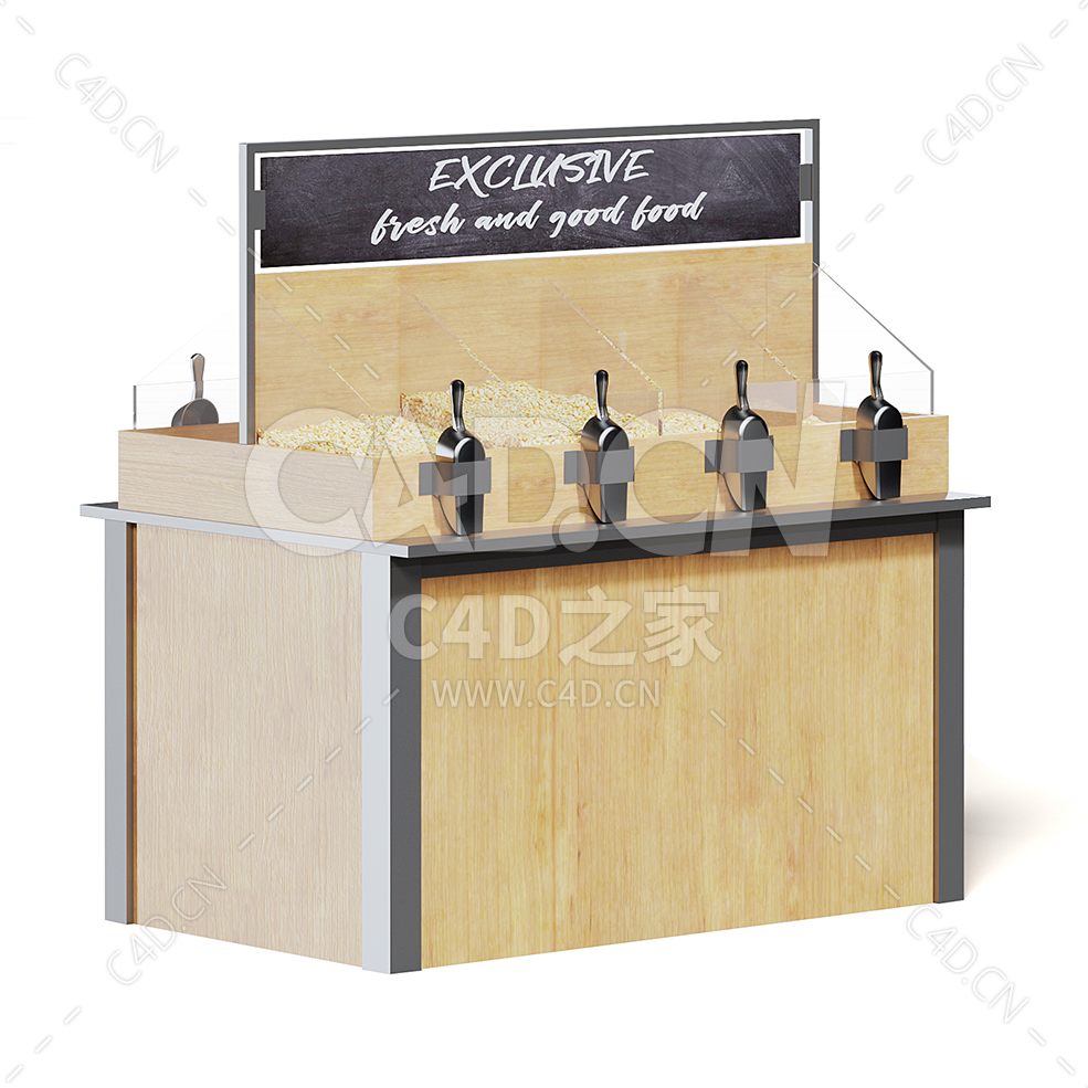 C4D商场超市零散坚果食品货柜展台模型下载market shelf nuts - C4D之家 - 12.jpg