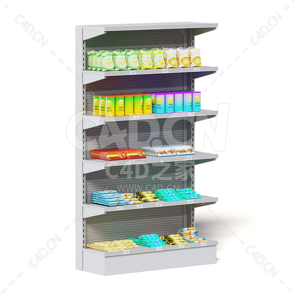 C4D商场超市小吃零食货架模型下载market shelf snacks - C4D之家 - 36.jpg