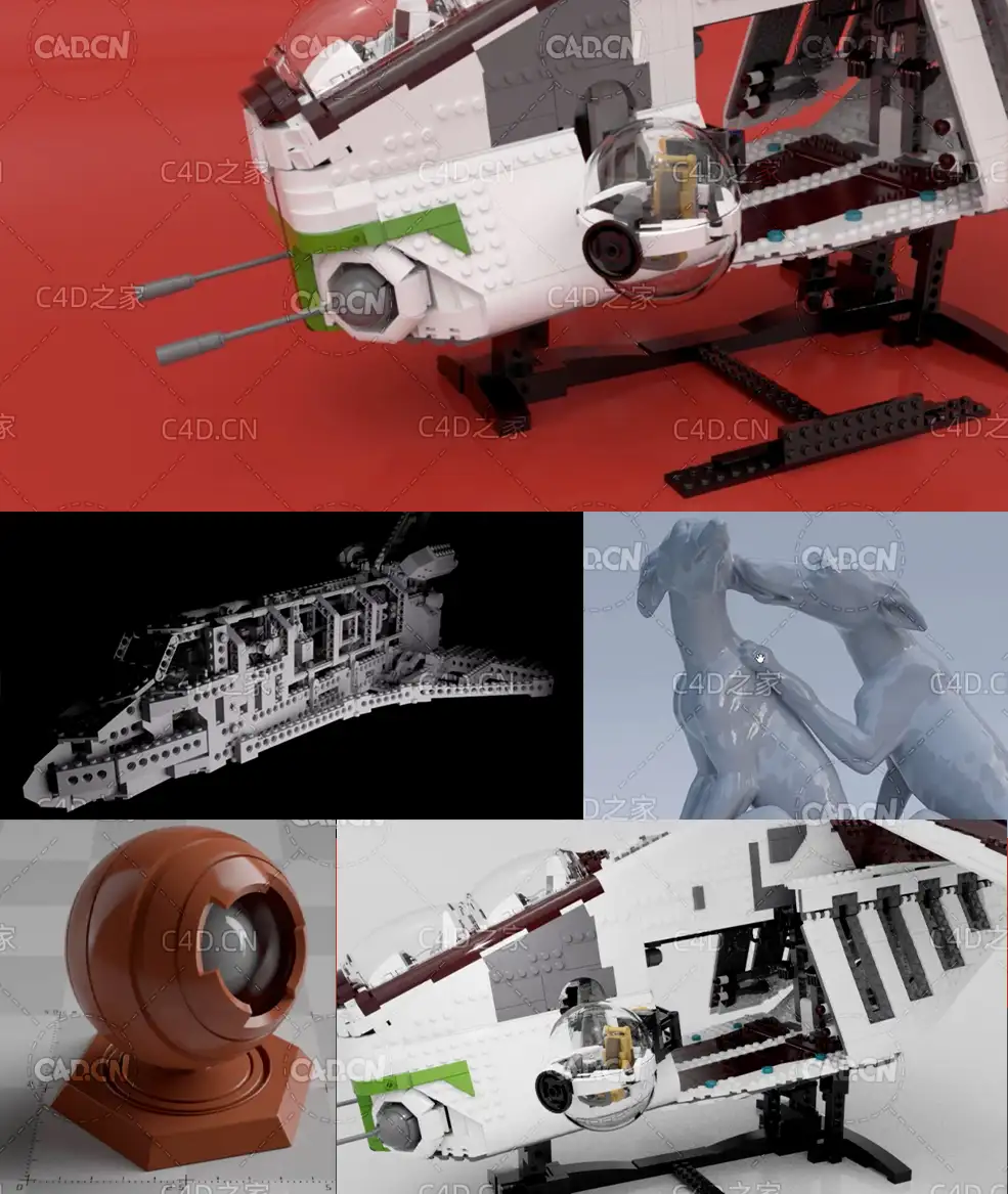 C4D红移渲染器Redshift新手入门视频教程Udemy – Be Pro with Redshift for C4D