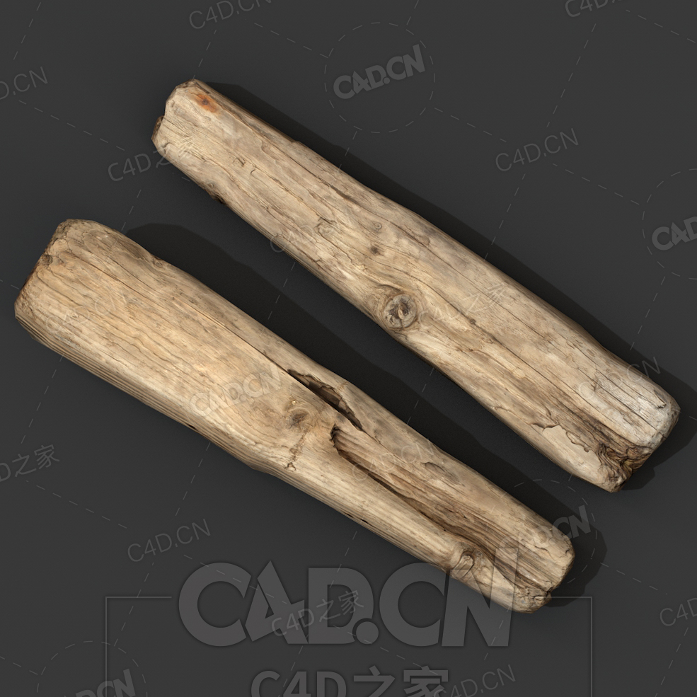 C4D破旧木板木头模型下载 woodPlank_2 - C4D之家 - 18.jpg