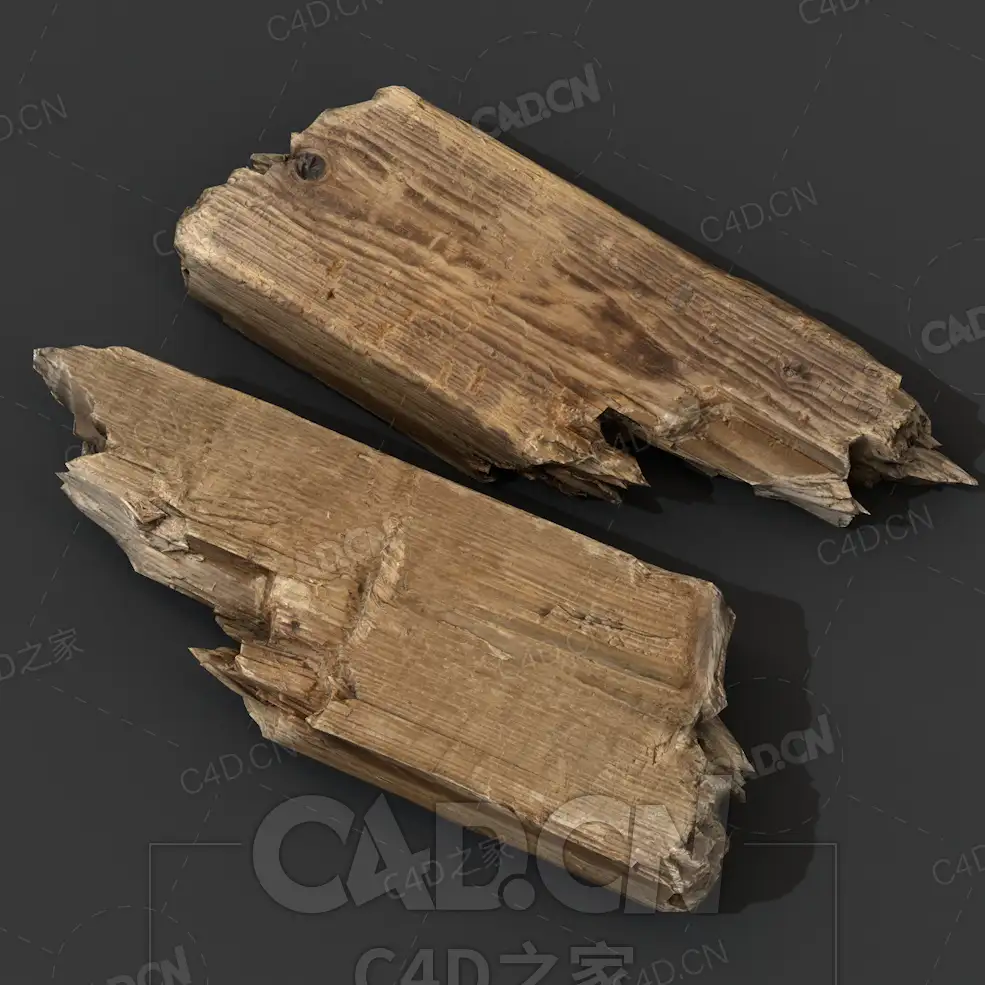 C4D木板断裂碎块模型下载 woodTimber_2 - C4D之家 - 20.jpg