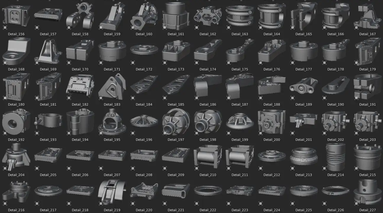 395个机甲模块零件机械素材库 - C4D之家 - blender机甲资产库400组 高质量模型3.jpg
