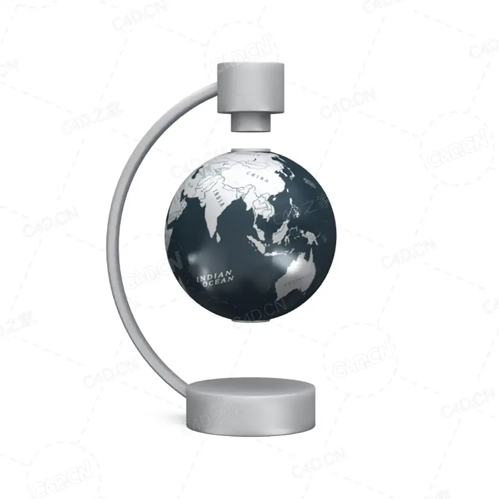 世界地球仪C4D模型