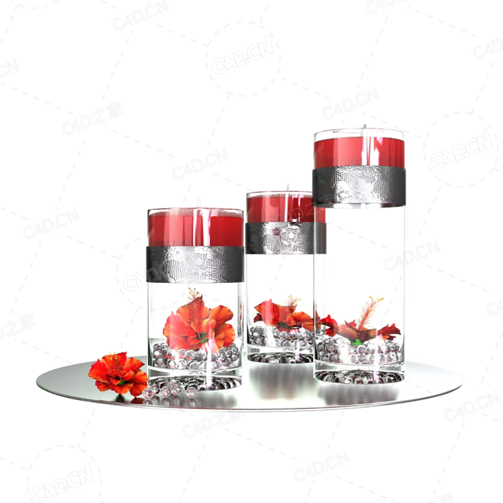 花朵玻璃瓶C4D模型 - C4D之家 - 041.jpg