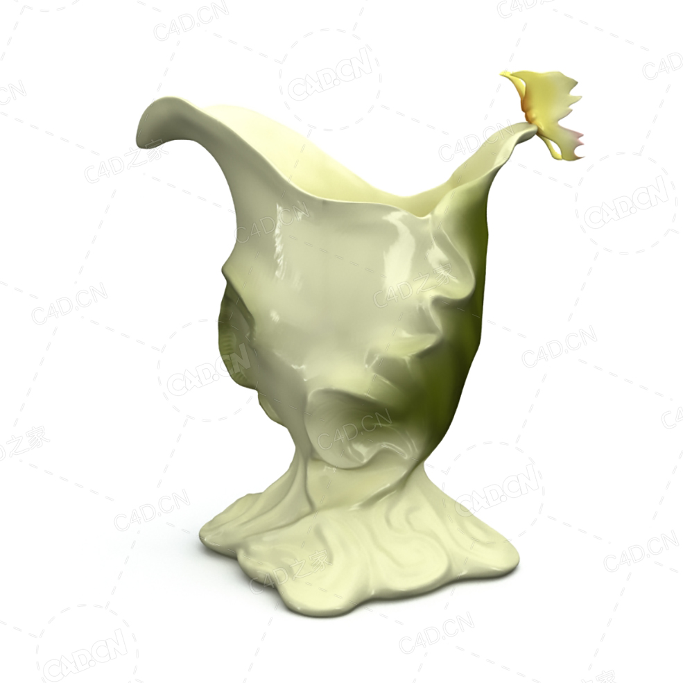 抽象海螺工艺摆件C4D模型 - C4D之家 - 039.jpg