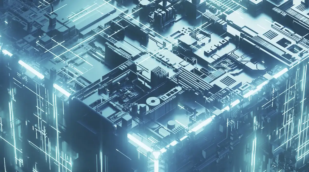 C4D+Reshift制作科幻随机挤压方块渲染教程Create a Greeble Cube with C4D + Redshift