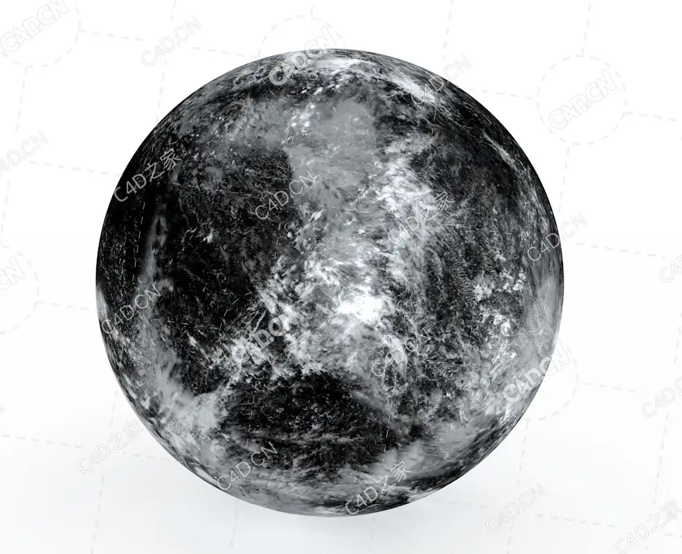行星C4D模型Planet Clouds