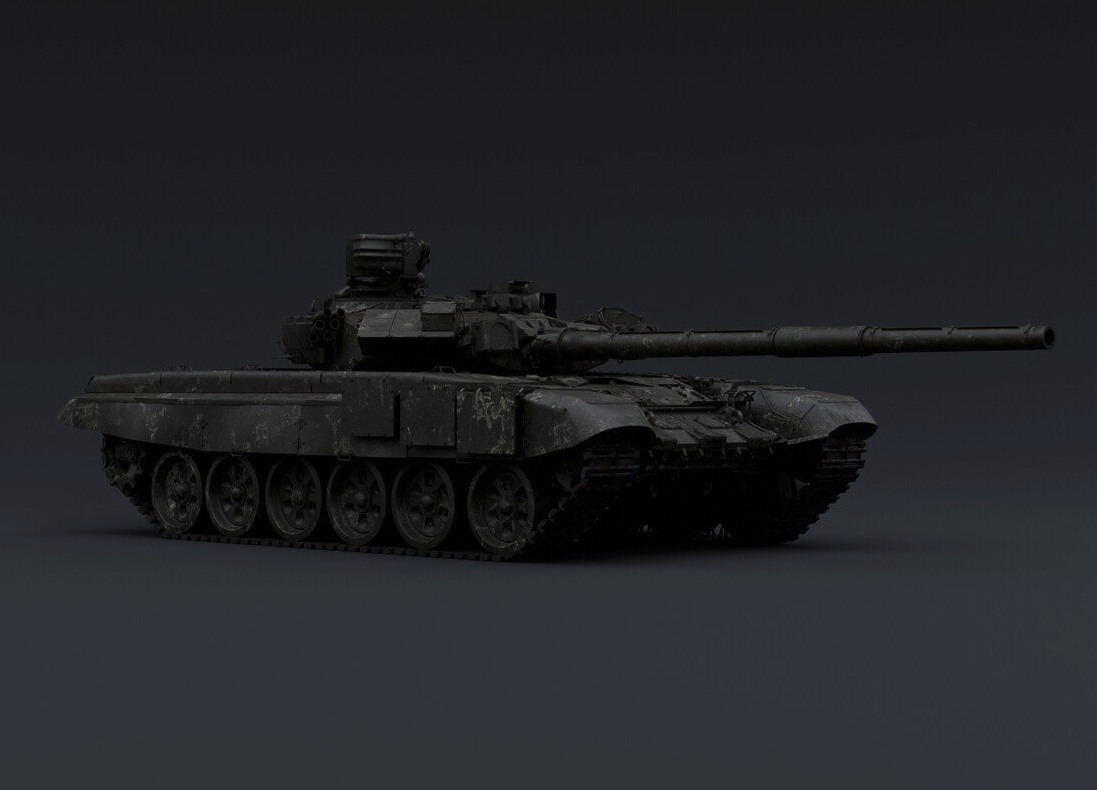 坦克装甲车C4D模型Panzer