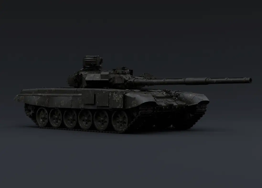 坦克装甲车C4D模型Panzer