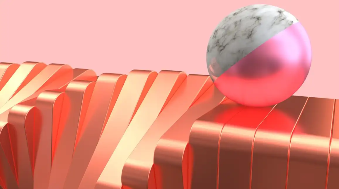C4D圆球滚动切片回位循环动画工程