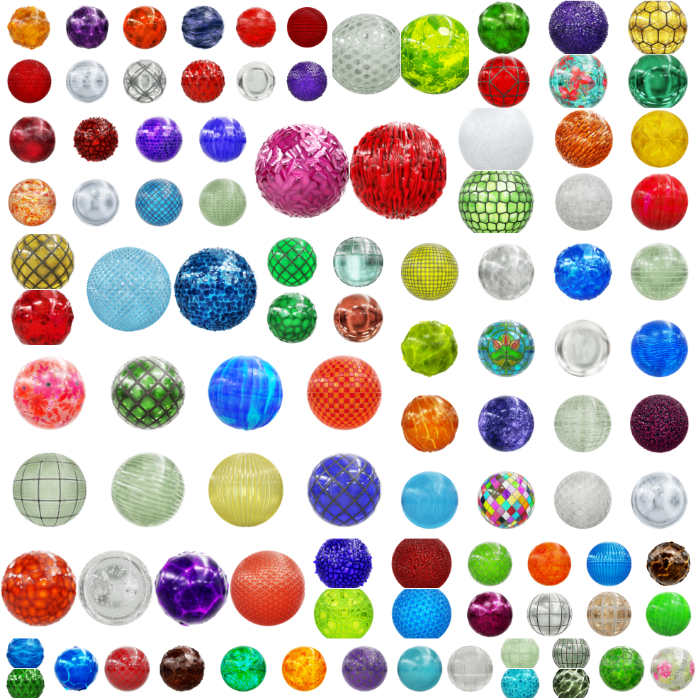 100玻璃和晶体贴图纹理素材合集CGAxis – Glass and Crystals PBR Textures