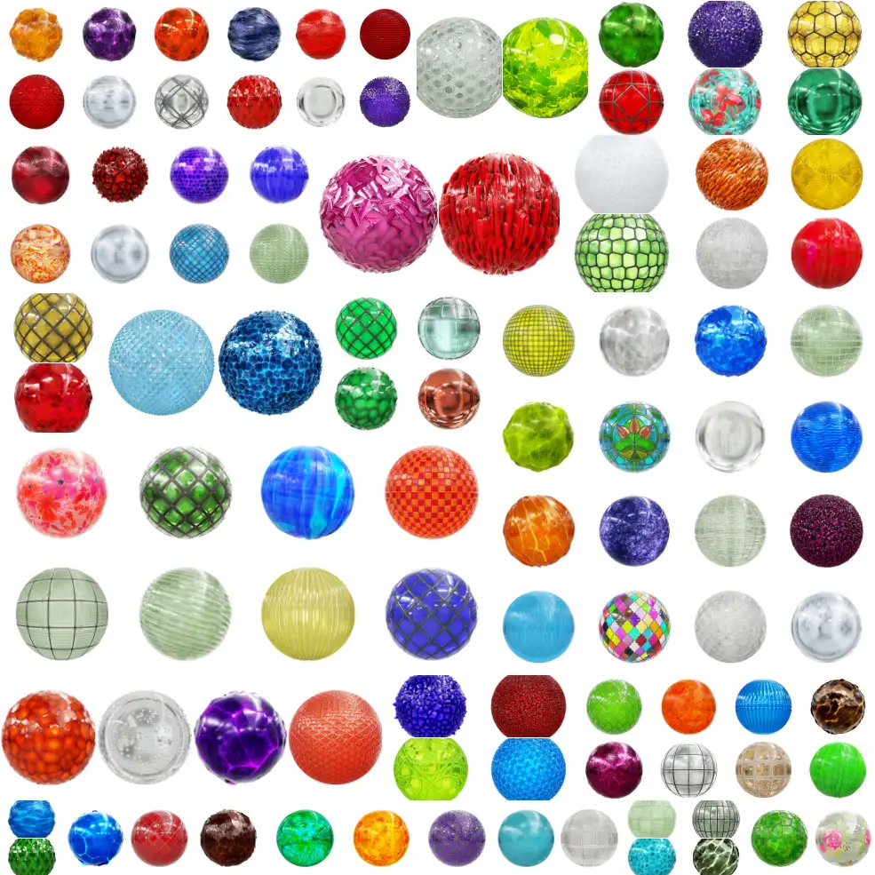 100玻璃和晶体贴图纹理素材合集CGAxis – Glass and Crystals PBR Textures