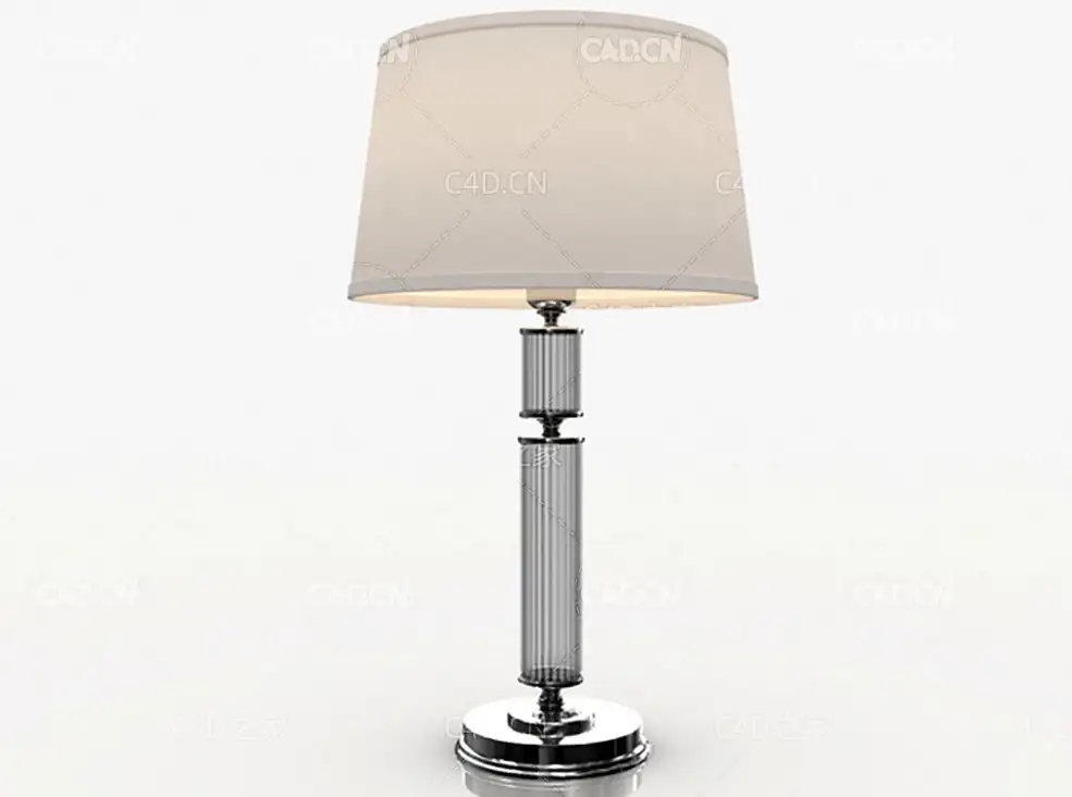 卧室台灯C4D模型Bedroom Desk Lamp 3D Model - C4D之家 - Bedroom-Desk-Lamp-3D-Model.jpg